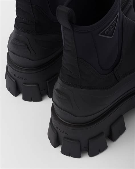 prada monolith boots fake|monolith gabardine boots.